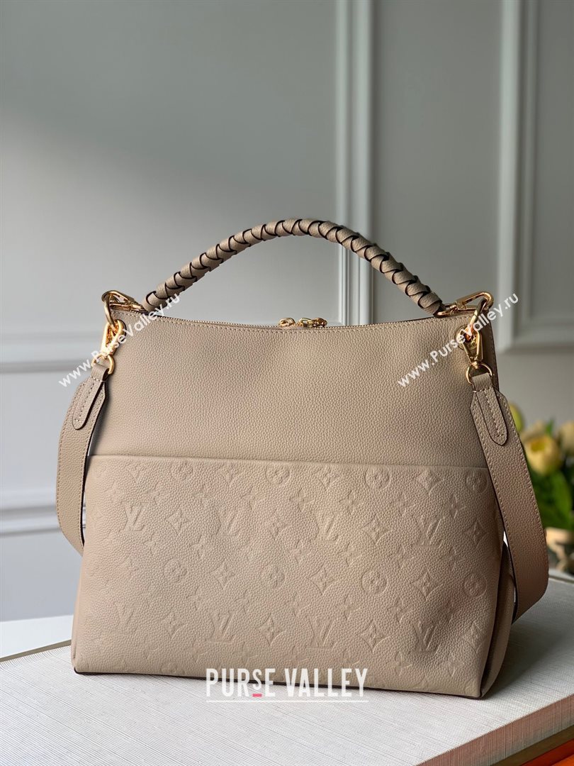 Louis Vuitton Maida Hobo Bag in Beige Monogram Leather M45522 2020 (KI-20112428)