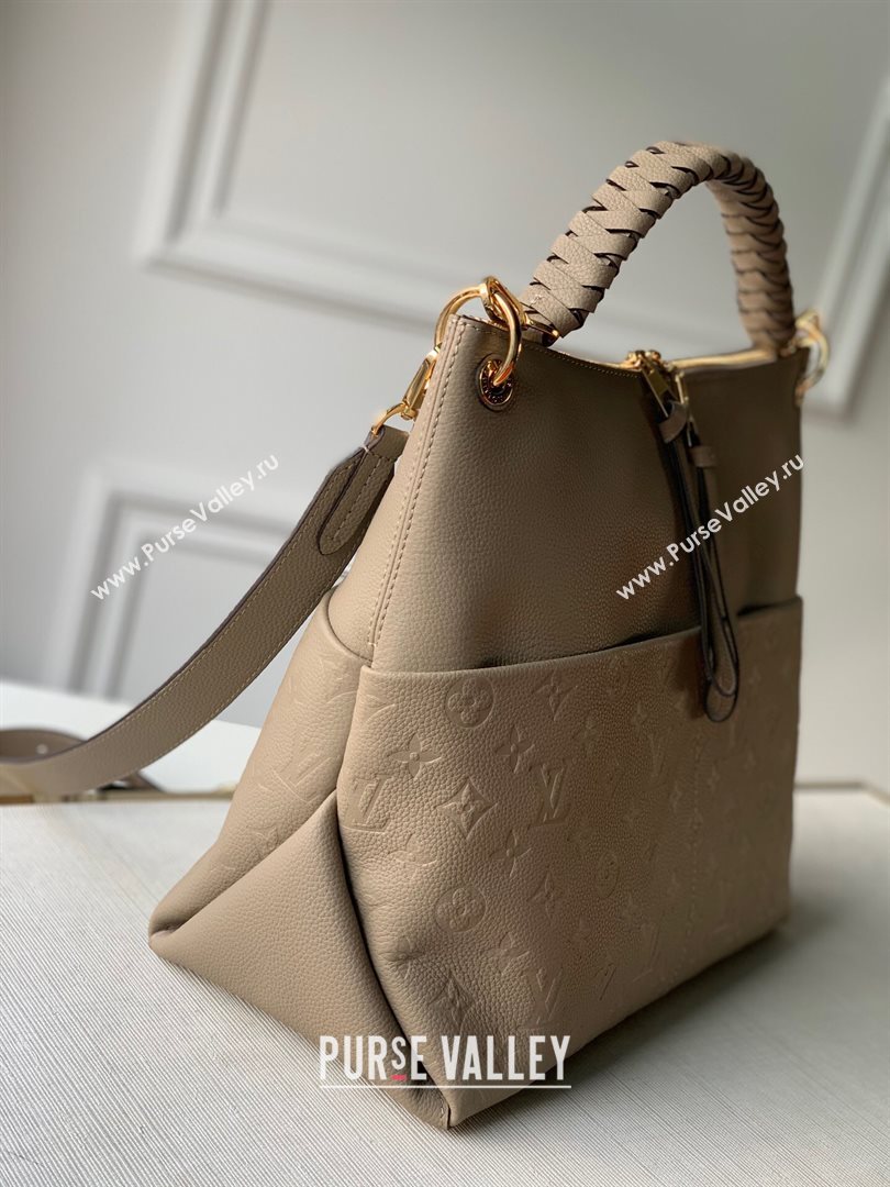 Louis Vuitton Maida Hobo Bag in Beige Monogram Leather M45522 2020 (KI-20112428)