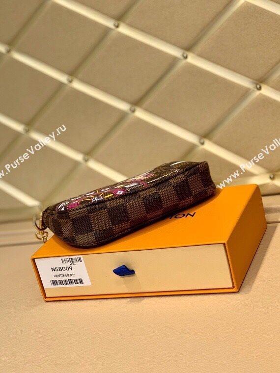 Louis Vuitton Christmas Mini Pochette Accessoires Clutch with Chain Bag M58009 01 2020 (KI-20112432)