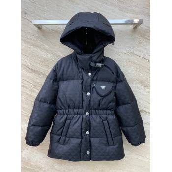 Prada Re-Nylon Down Jacket P112933 Black 2023 (Q-23112933)