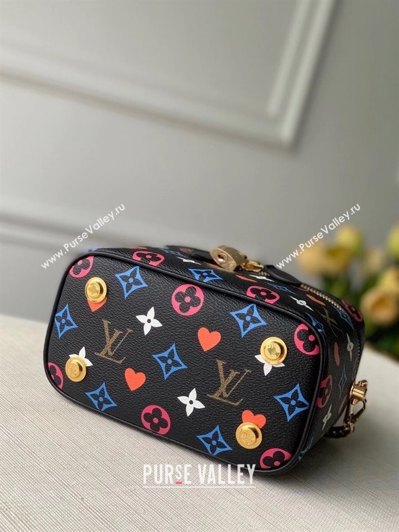 Louis Vuitton Game On Vanity Case PM Bag in Black Monogram Canvas M57482 2020 (KI-20112430)