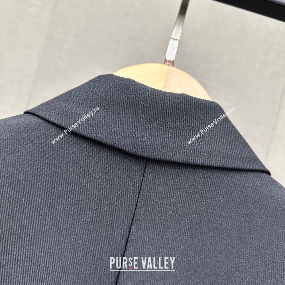 Prada Jacket with Belt P110948 Black 2023 (Q-23110948)