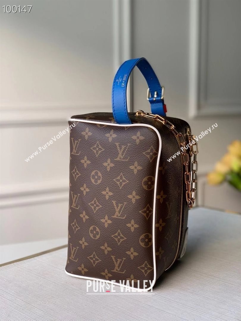 Louis Vuitton NBA Cosmetic Clutch Brown Monogram Canvas M85149 2020 (KI-2011249)