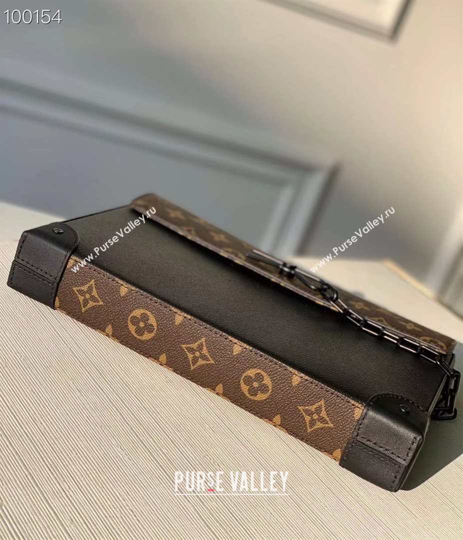 Louis Vuitton Pochette Voyage Steamer Clutch M30583 Black 2020 (KI-2011246)