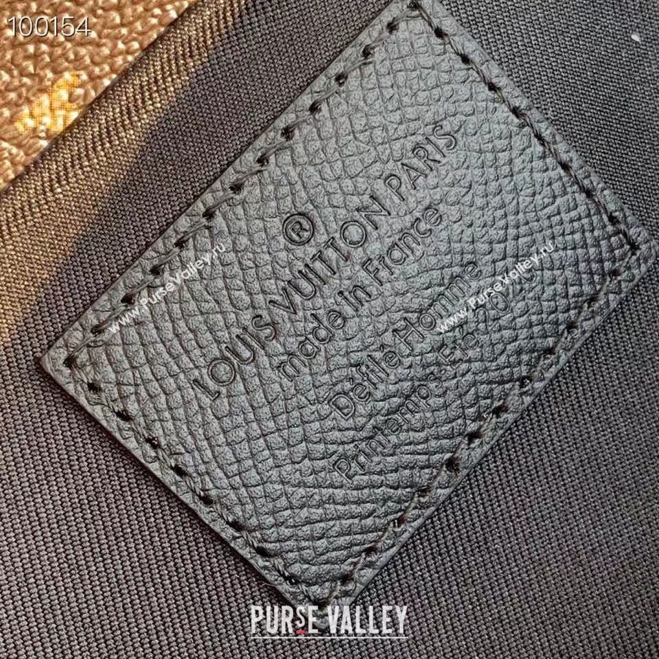 Louis Vuitton Pochette Voyage Steamer Clutch M30583 Black 2020 (KI-2011246)