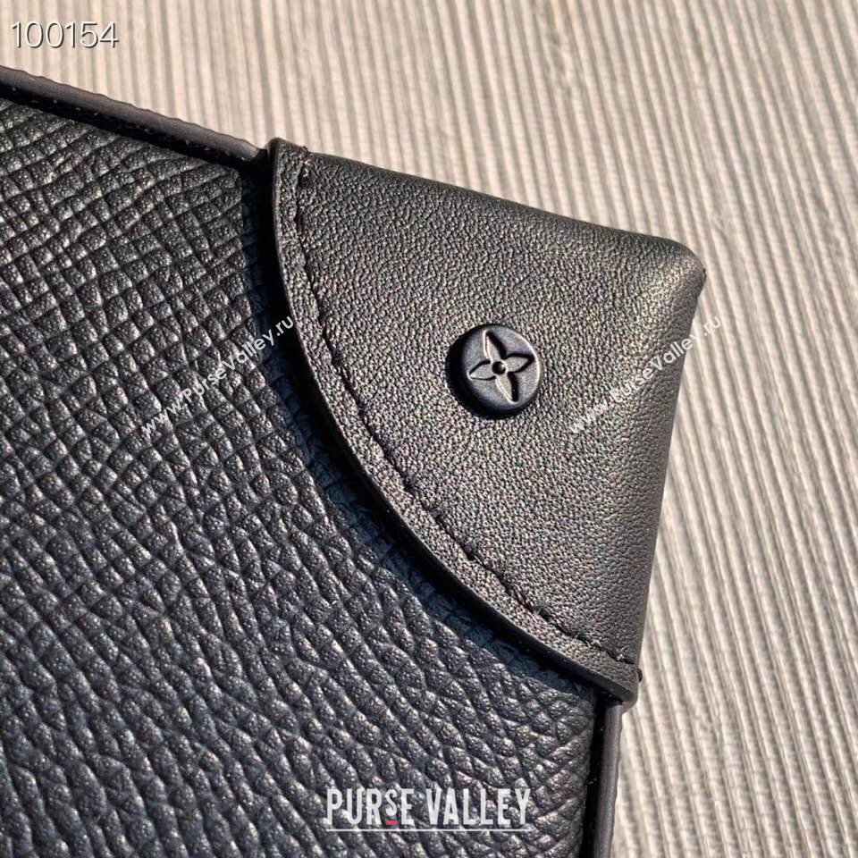 Louis Vuitton Pochette Voyage Steamer Clutch M30583 Black 2020 (KI-2011246)