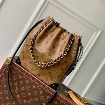 Louis Vuitton Noe Trunk PM Bucket Bag in Monogram Canvas M13324 Monogram Reverse Cruise 2025 (K-24120519)