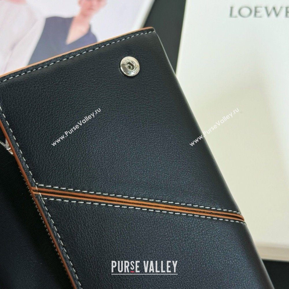 Loewe Puzzle Long Wallet Black 2024 (HY-24032108)