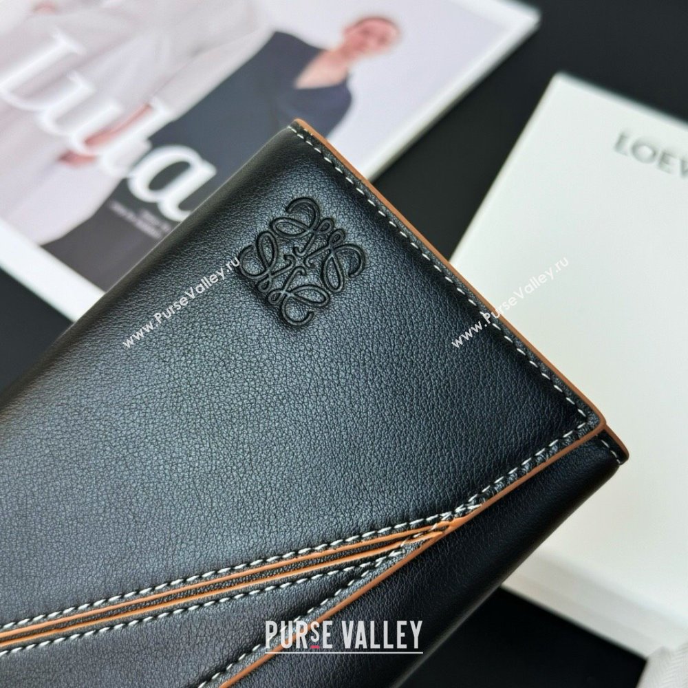 Loewe Puzzle Long Wallet Black 2024 (HY-24032108)