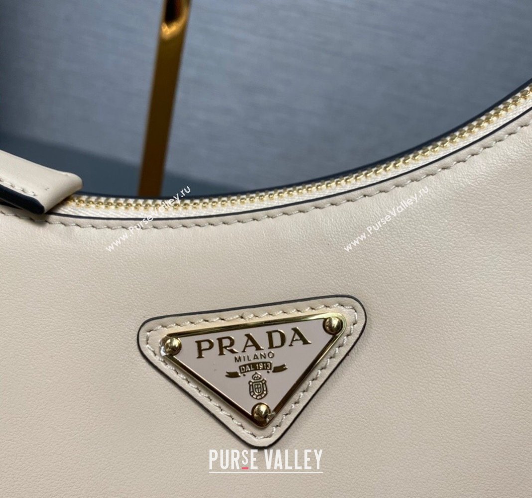 Prada Leather Shoulder Bag 1BC194 Beige 2024 (YY-24051307)