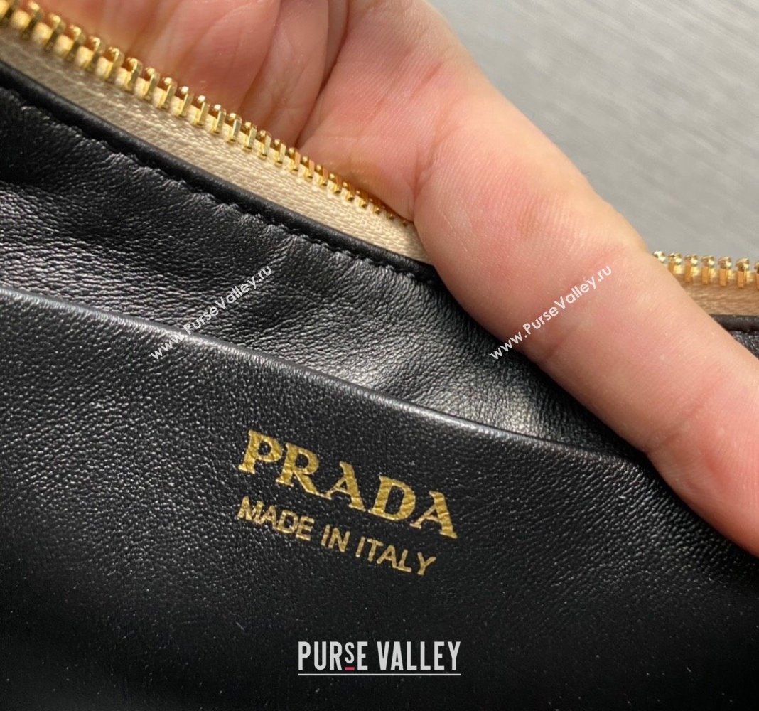 Prada Leather Shoulder Bag 1BC194 Beige 2024 (YY-24051307)