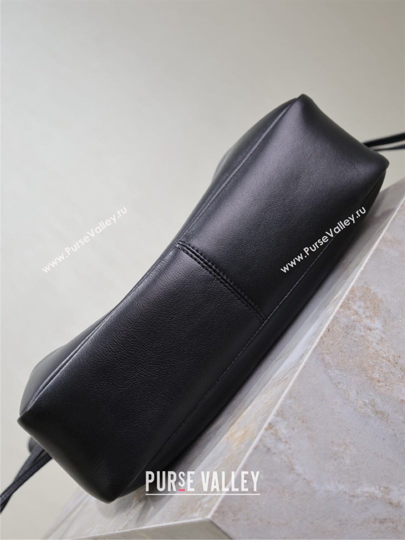 Saint Laurent Jamie Shopping Small Bag in Lambskin Black 2025 833948 (YY-250802005)