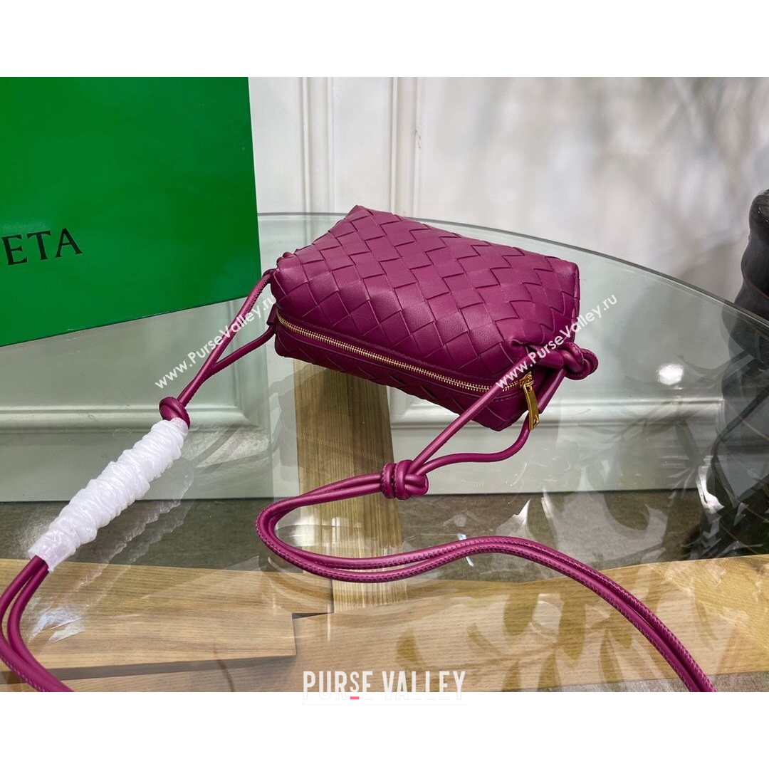 Bottega Veneta Mini Loop Crossbody Bag Cinnabar Red 2021 (MS-21080531)