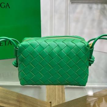 Bottega Veneta Mini Loop Crossbody Bag Parakeet Green 2021 (MS-21080532)