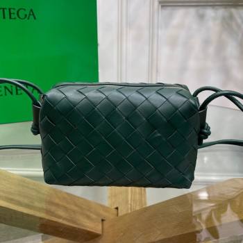 Bottega Veneta Mini Loop Crossbody Bag Raintree Green 2021 (MS-21080534)