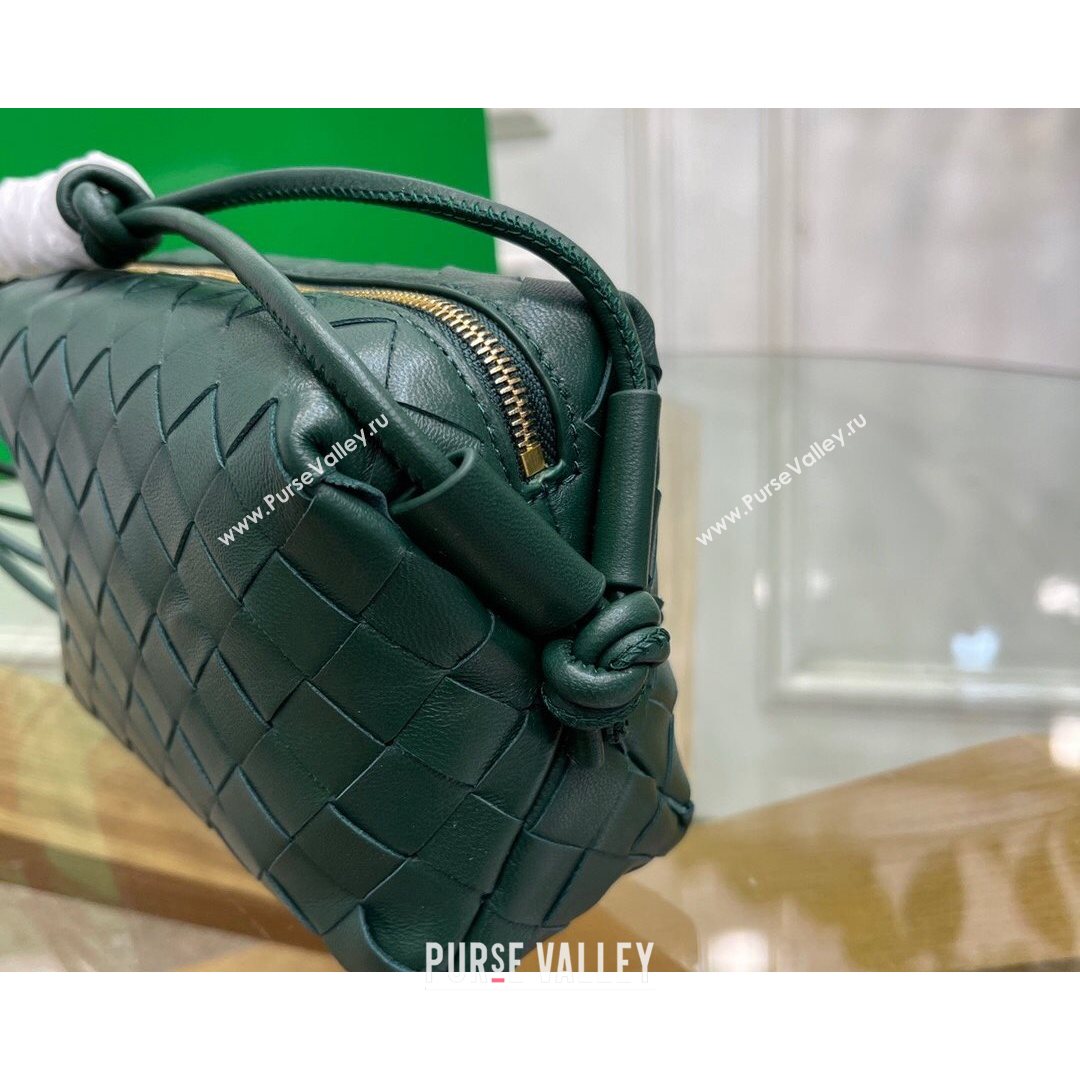 Bottega Veneta Mini Loop Crossbody Bag Raintree Green 2021 (MS-21080534)