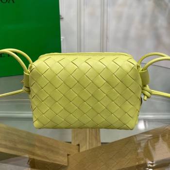 Bottega Veneta Mini Loop Crossbody Bag Yellow 2021 (MS-21080535)