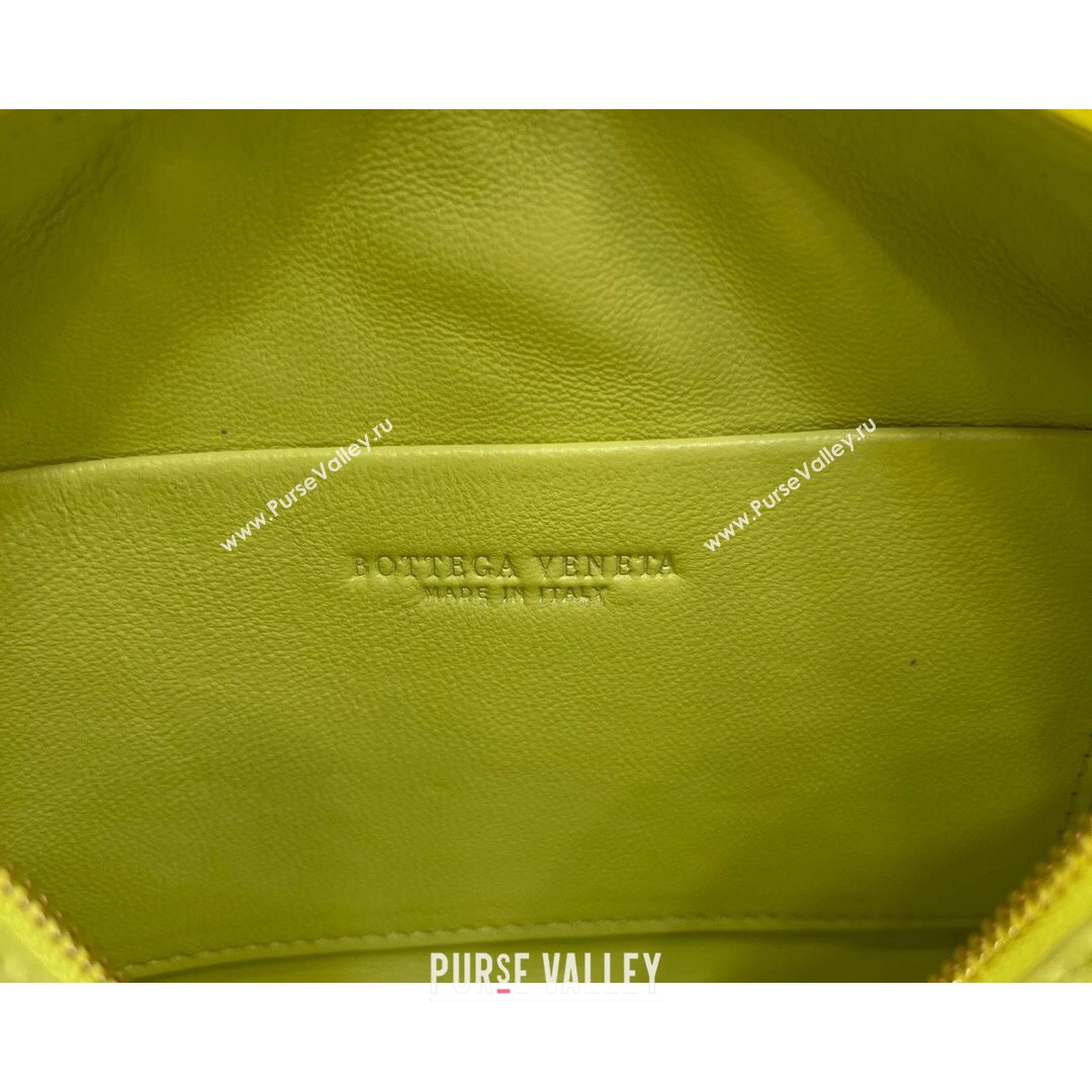 Bottega Veneta Mini Loop Crossbody Bag Yellow 2021 (MS-21080535)