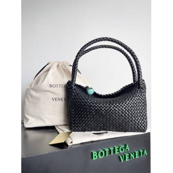 Bottega Veneta Tosca Shoulder Bag in Intreccio Leather Fondant Fondant Black/Blue 716974 2023 (MS-24013036)