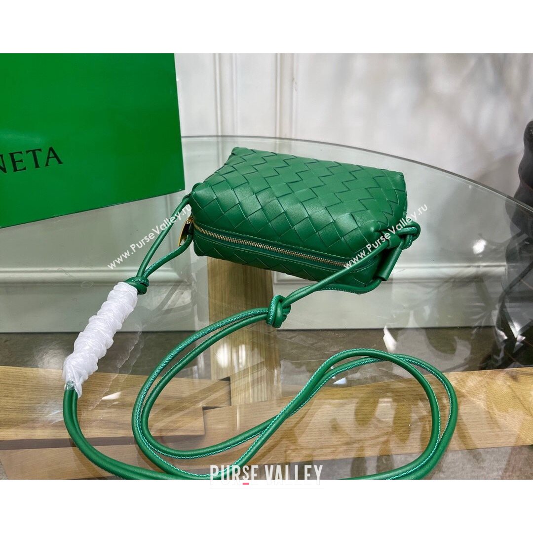 Bottega Veneta Mini Loop Crossbody Bag Racing Green 2021 (MS-21080537)