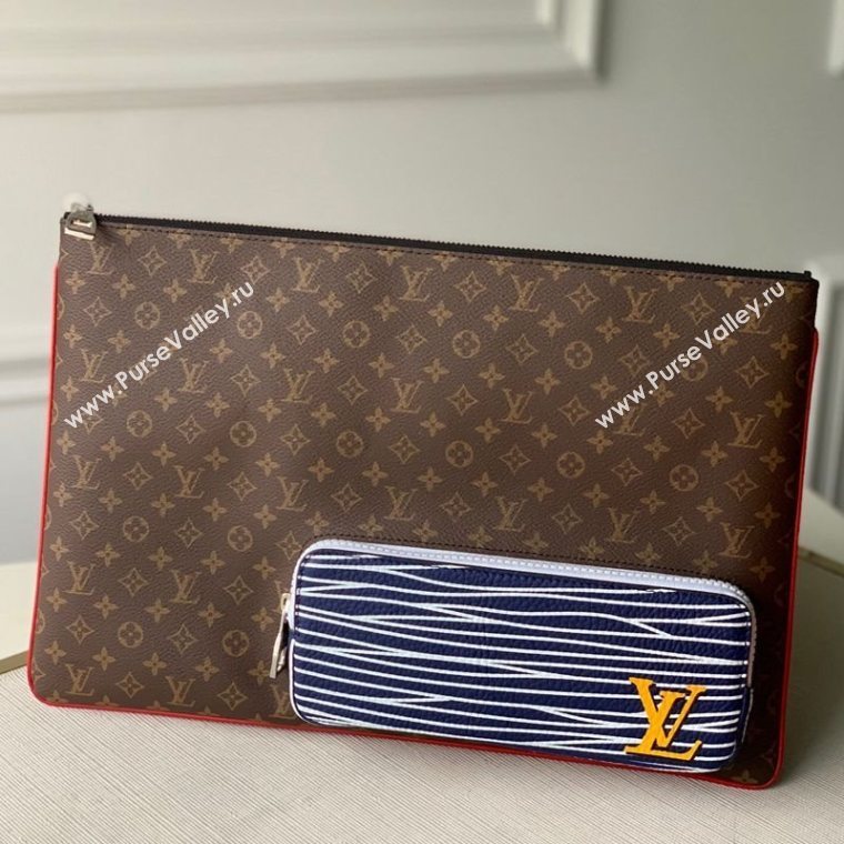 Louis Vuitton Pochette A4 Multipocket Pouch M69690 Monogram Canvas 2020 (KI-20110308)