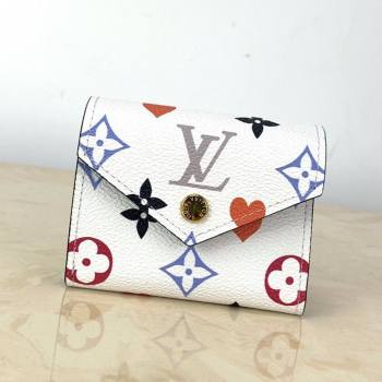 Louis Vuitton Game On Zoé Wallet in White Monogram Canvas M80278 2020 (KI-20112529)