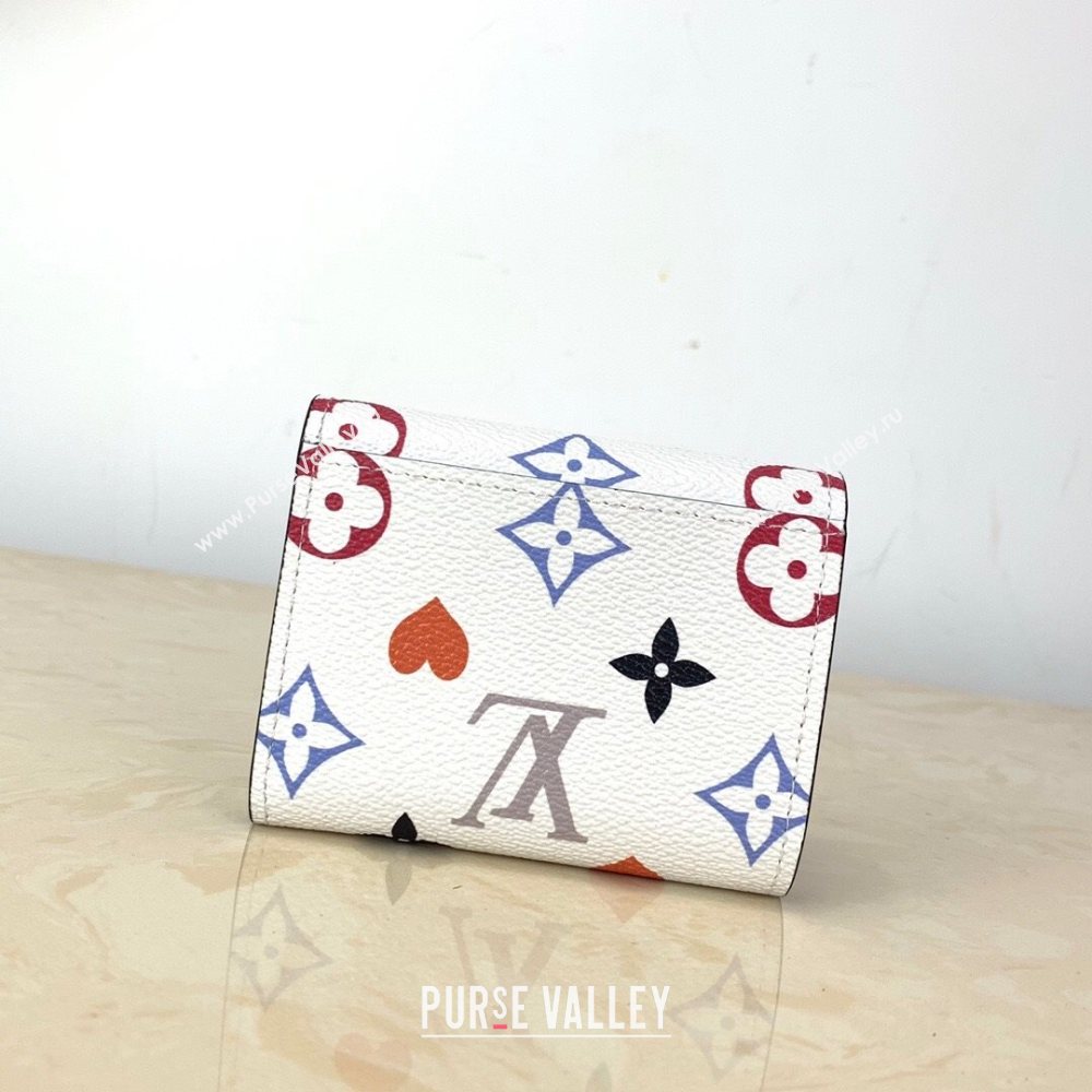 Louis Vuitton Game On Zoé Wallet in White Monogram Canvas M80278 2020 (KI-20112529)