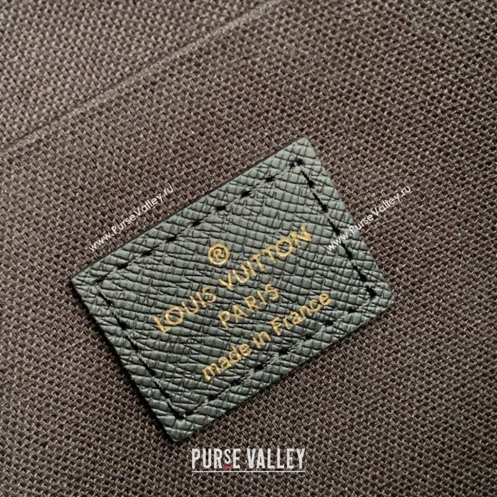 Louis Vuitton Pochette Felicie Chain Clutch Mini Bag in Rainbow Monogram Flower Black Canvas M61276 2020 (KI-20110310)