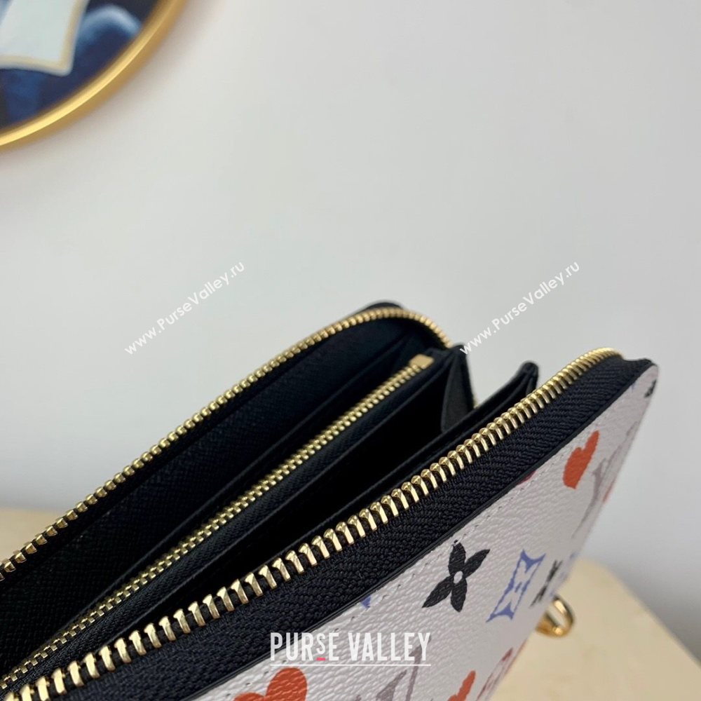 Louis Vuitton Game On Zippy Wallet in White Monogram Canvas M80323 2020 (KI-20112531)