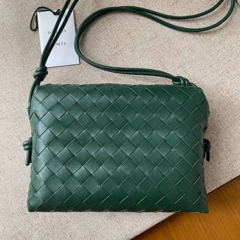 Bottega Veneta Small Loop Crossbody Bag Raintree Green 2021 (MS-21080542)