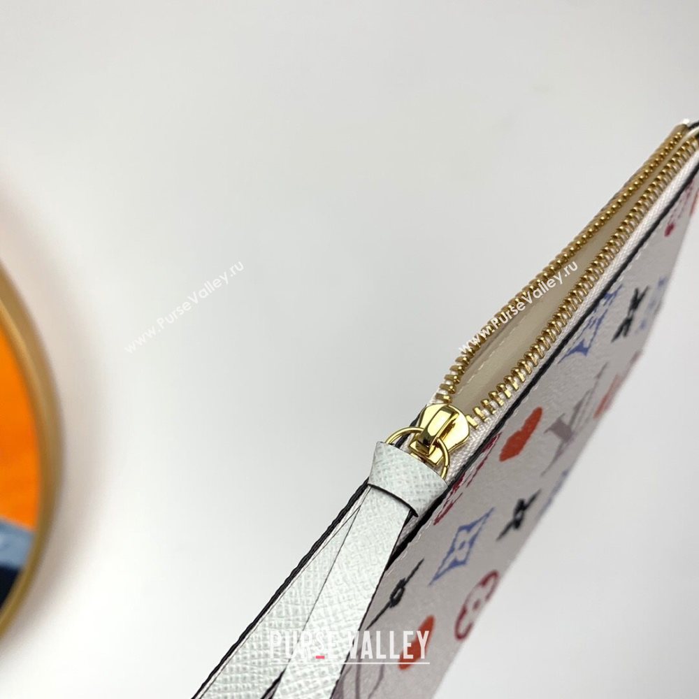 Louis Vuitton Game On Pochette Félicie Chain Clutch in White Monogram Canvas M61276 2020 (KI-20112533)