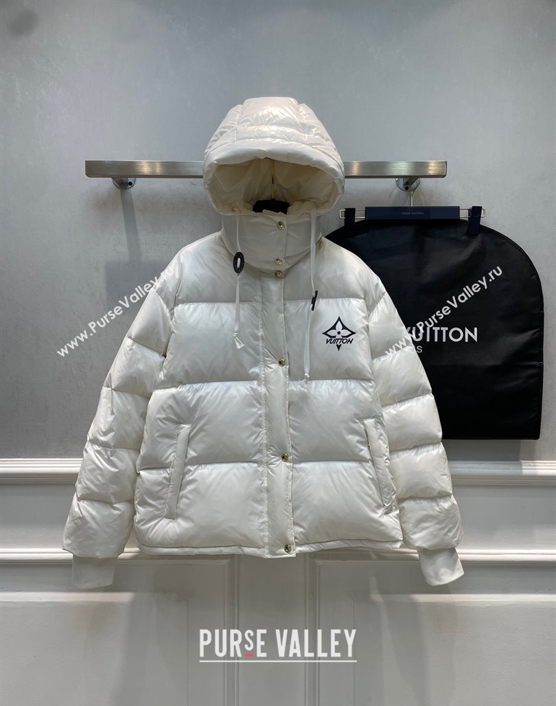 Louis Vuitton Down Jacket LV120104 White 2023 (Q-23120104)