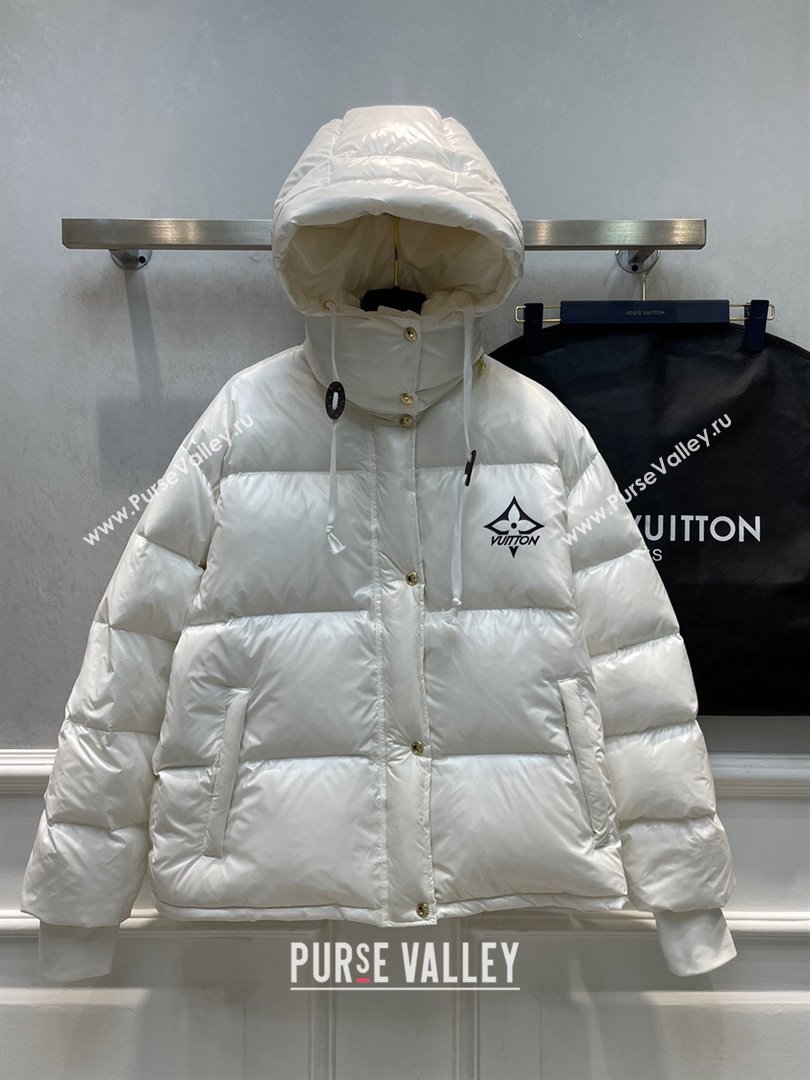 Louis Vuitton Down Jacket LV120104 White 2023 (Q-23120104)