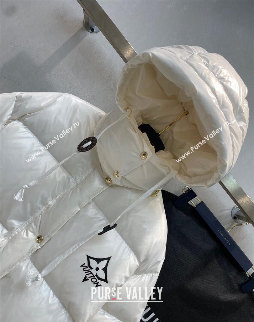 Louis Vuitton Down Jacket LV120104 White 2023 (Q-23120104)