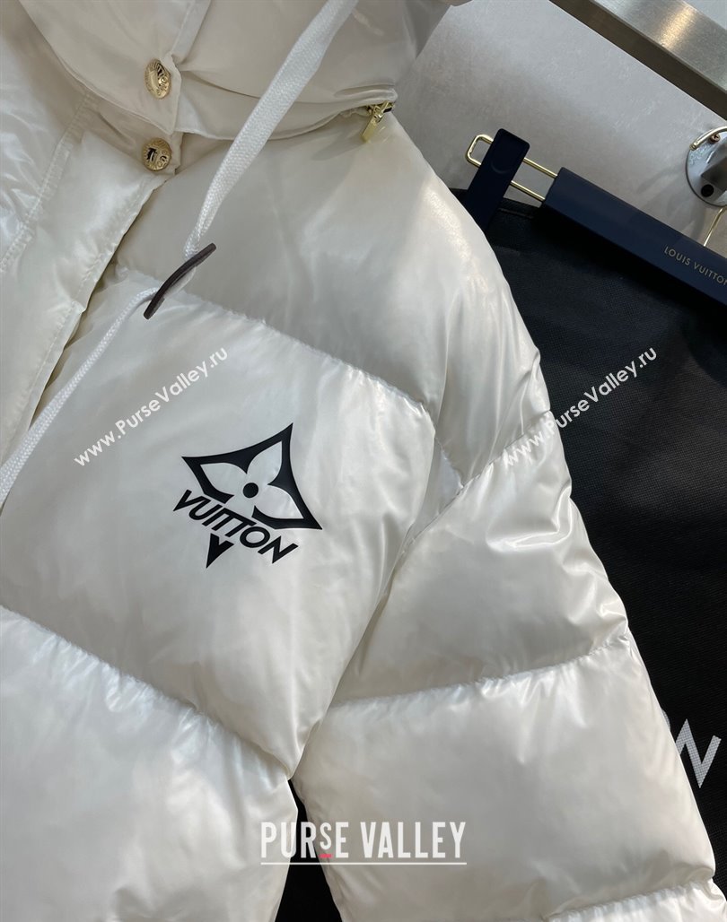 Louis Vuitton Down Jacket LV120104 White 2023 (Q-23120104)