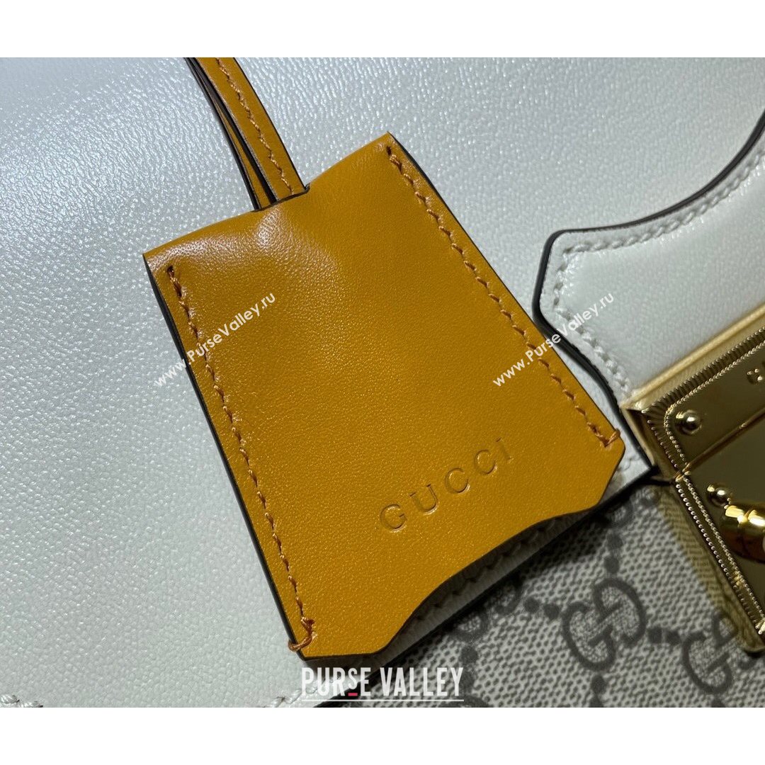 Gucci Padlock Small Shoulder Bag 644527 White 2021 (DLH-210825059)