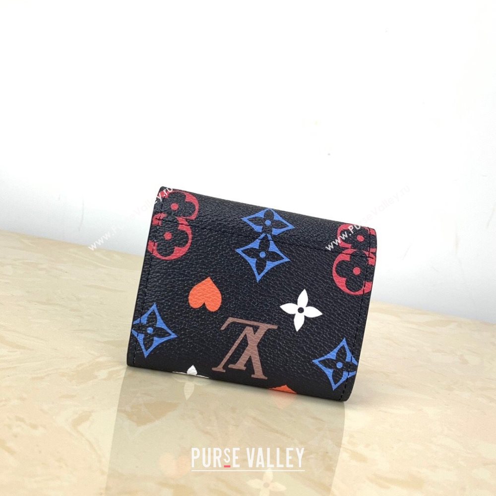 Louis Vuitton Game On Zoé Wallet in Black Monogram Canvas M80278 2020 (KI-20112530)