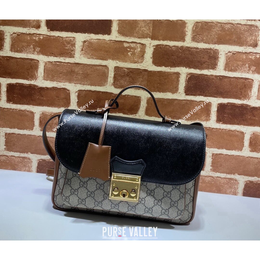 Gucci Padlock Small Shoulder Bag 644527 Black 2021 (DLH-210825060)