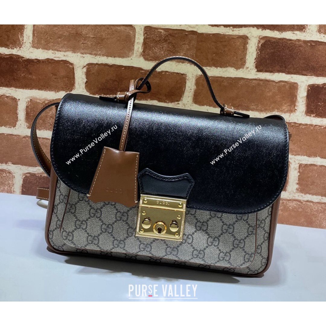 Gucci Padlock Small Shoulder Bag 644527 Black 2021 (DLH-210825060)