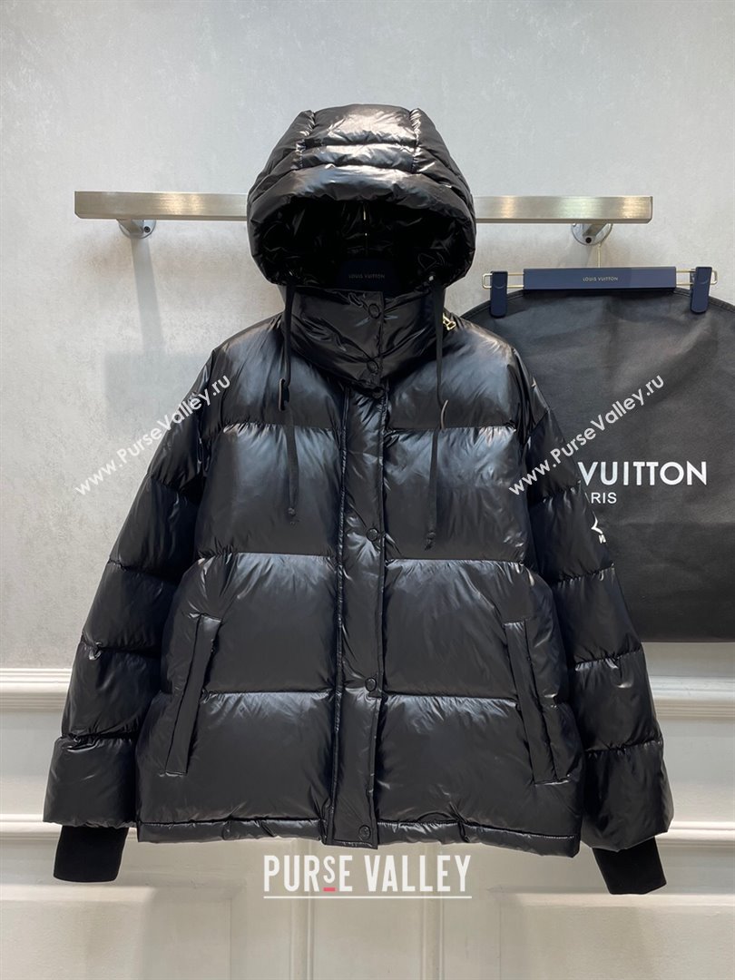 Louis Vuitton Down Jacket LV120105 Black 2023 (Q-23120105)