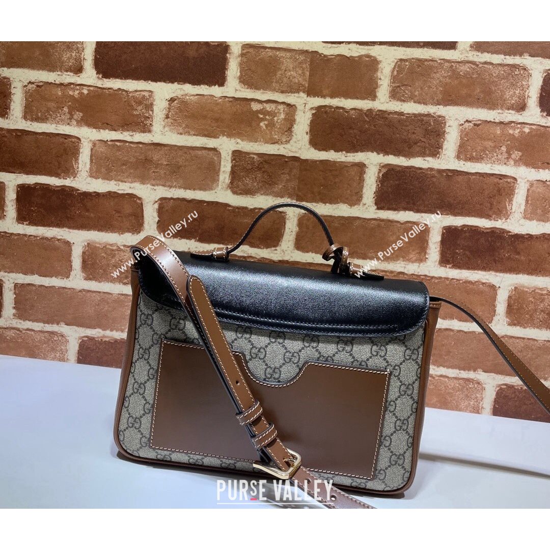 Gucci Padlock Small Shoulder Bag 644527 Black 2021 (DLH-210825060)