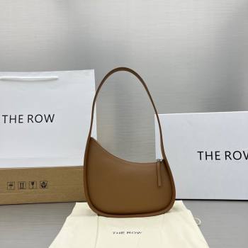 The Row Half Moon Shoulder Bag in Brown Leather 1811 2024 (NM-24102208 )