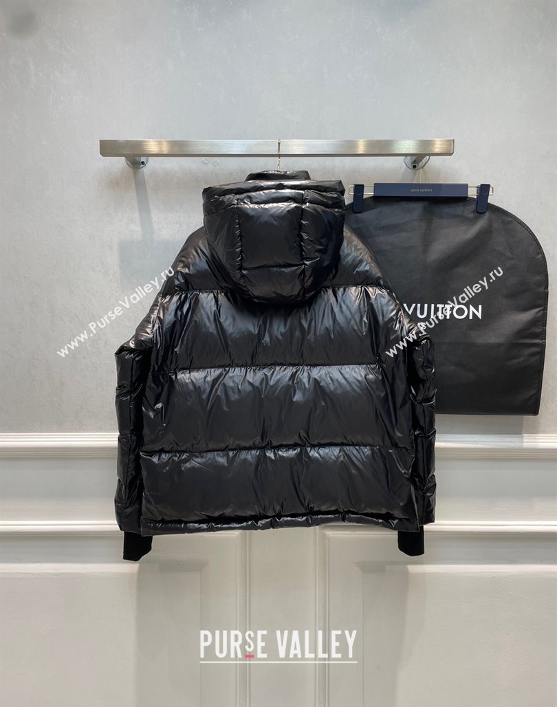 Louis Vuitton Down Jacket LV120105 Black 2023 (Q-23120105)