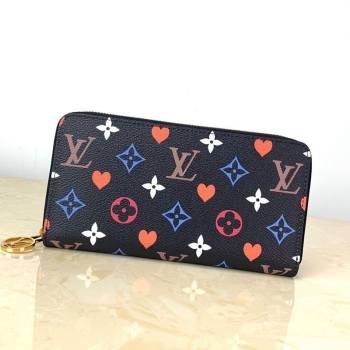 Louis Vuitton Game On Zippy Wallet in Black Monogram Canvas M80323 2020 (KI-20112532)