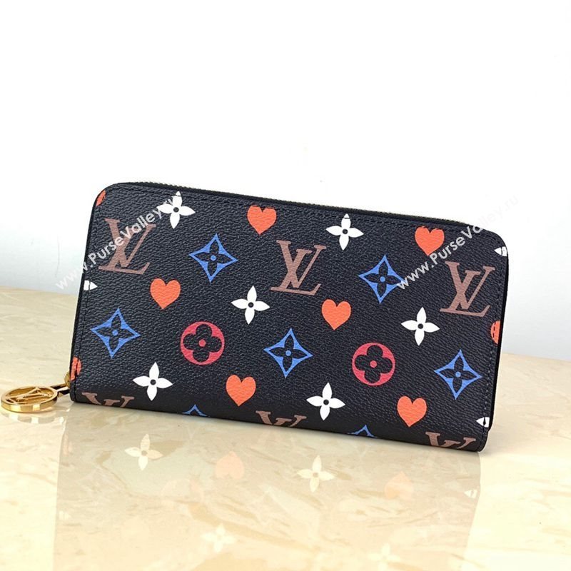 Louis Vuitton Game On Zippy Wallet in Black Monogram Canvas M80323 2020 (KI-20112532)