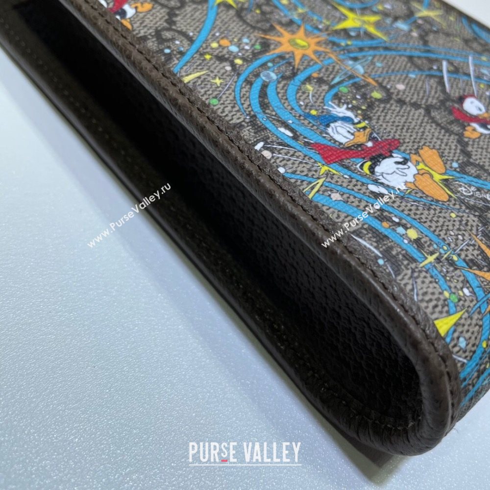 Gucci x Disney Donald Duck GG Canvas Mini Bag 647927 Beige/Blue 2020 (DLH-20112520)