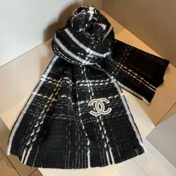 Chanel LongScarf CH121110 Black 2024 (O-24121110)