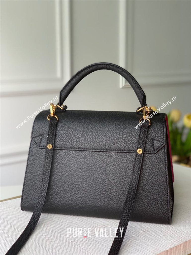 Louis Vuitton Twist One Handle Bag MM in Black Taurillon Leather M57090 2020 (KI-20110302)