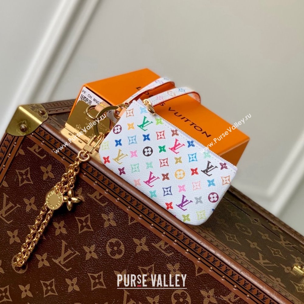 Louis Vuitton LV x TM Phone Bag in Multicolored Monogram Canvas M14099 White 2025 (K-25030311)