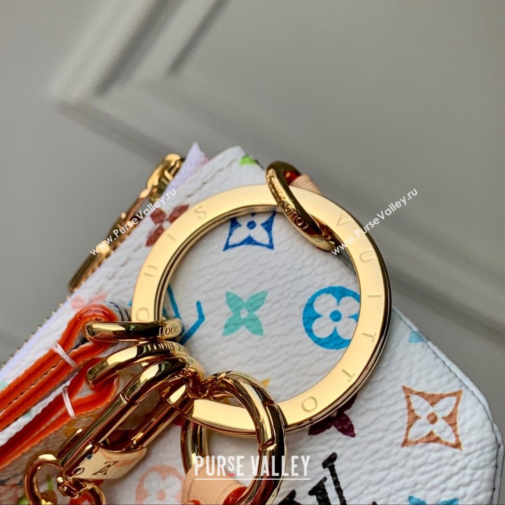 Louis Vuitton LV x TM Phone Bag in Multicolored Monogram Canvas M14099 White 2025 (K-25030311)